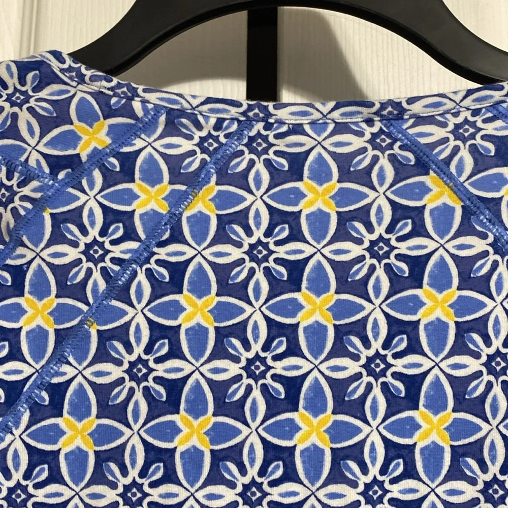 T by Talbots cotton blend knit tee shirt top - Picture 6 of 10